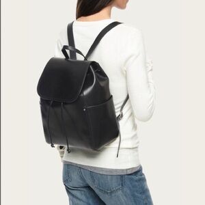 FRYE Black Leather Olivia Women's
Backpack Bag - LIKE NEW